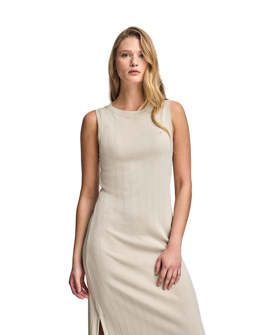 Vestido Pc Monogram Bege