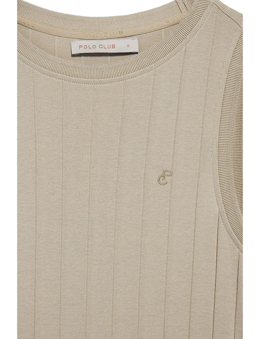 Vestido Pc Monogram Bege