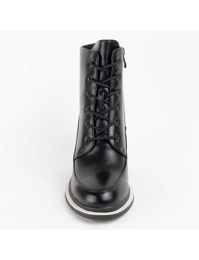 Botins com Salto Senhora Preto