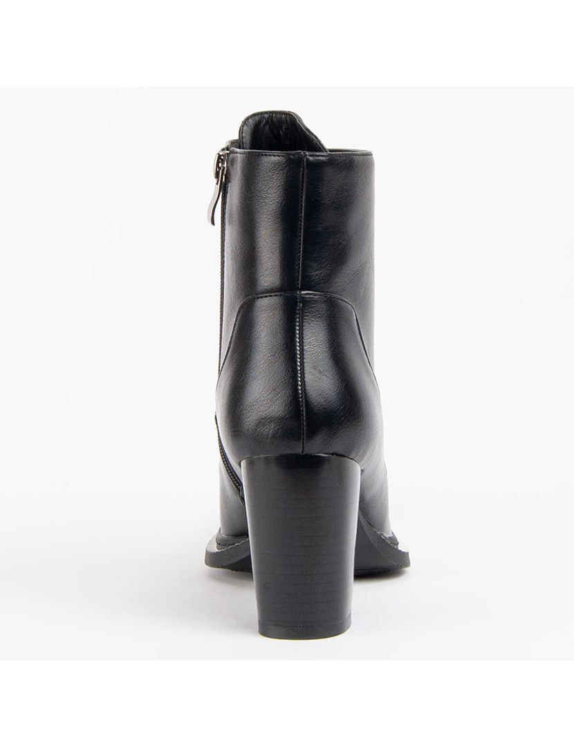 Botins com Salto Senhora Preto