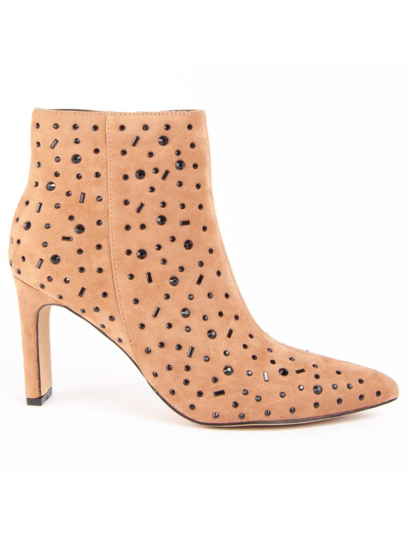 Botins com Salto Senhora Castanho