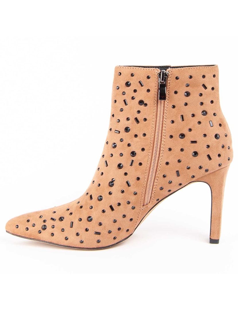 Botins com Salto Senhora Castanho