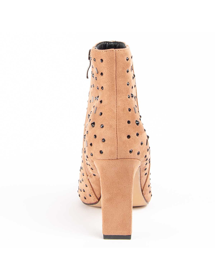 Botins com Salto Senhora Castanho