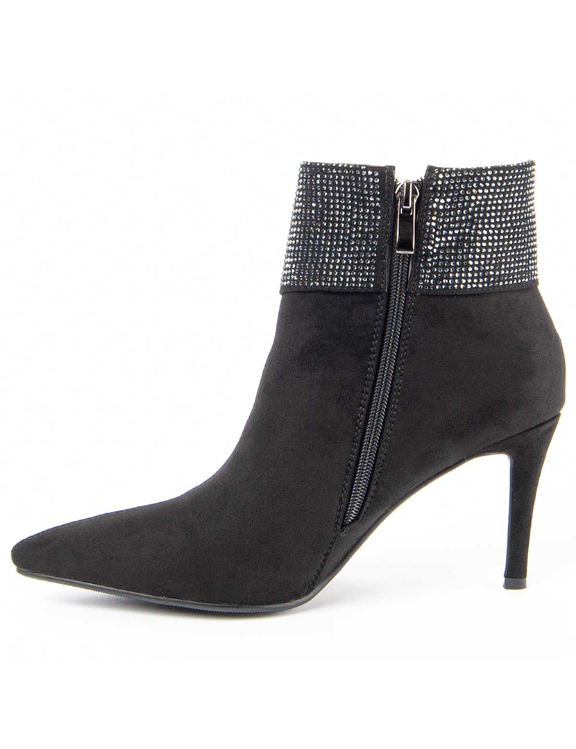 Botins com Salto Senhora Preto