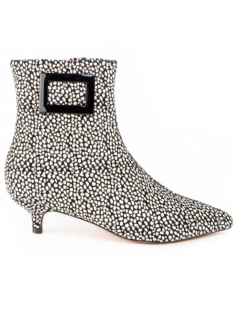 Botins com Salto Senhora Preto