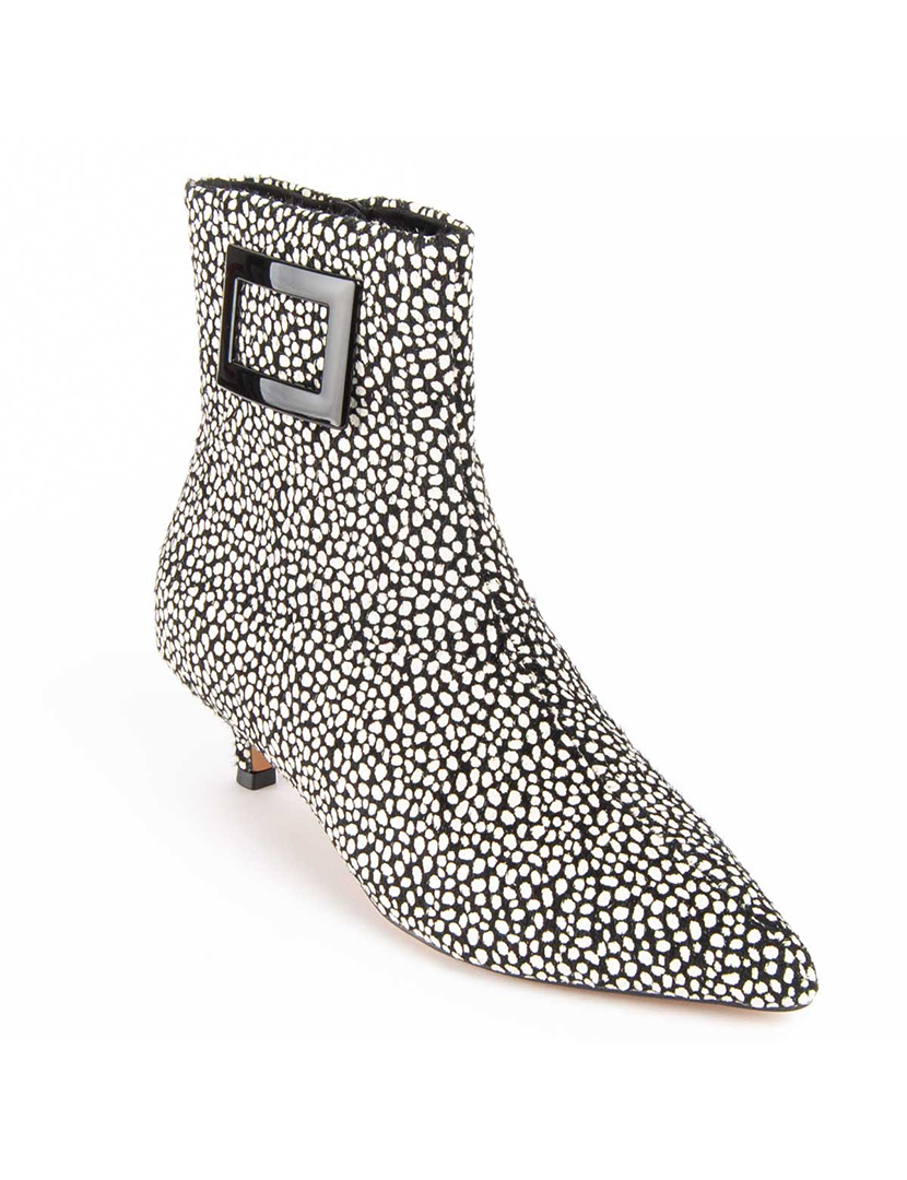 Botins com Salto Senhora Preto