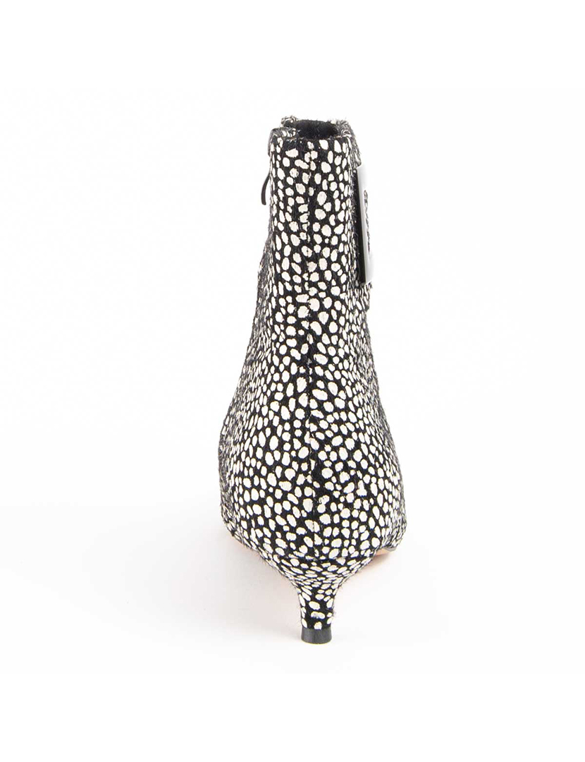 Botins com Salto Senhora Preto