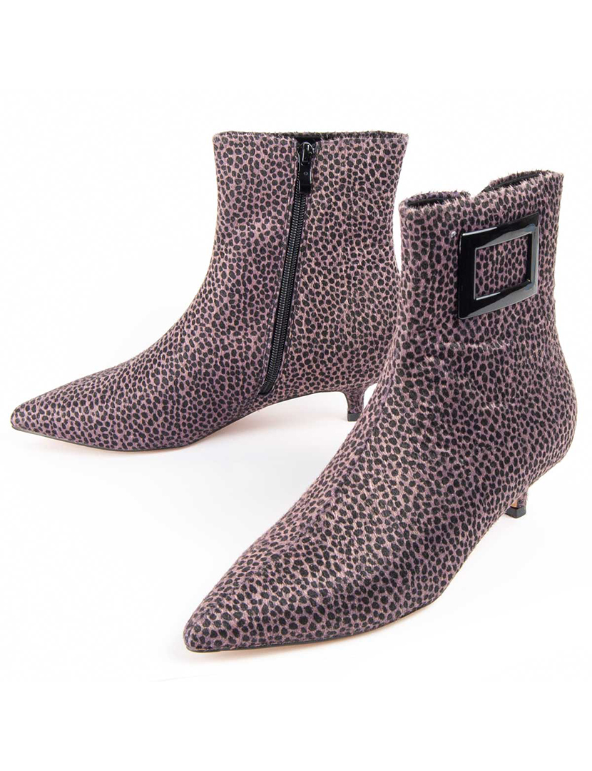 Botins com Salto Senhora Castanho