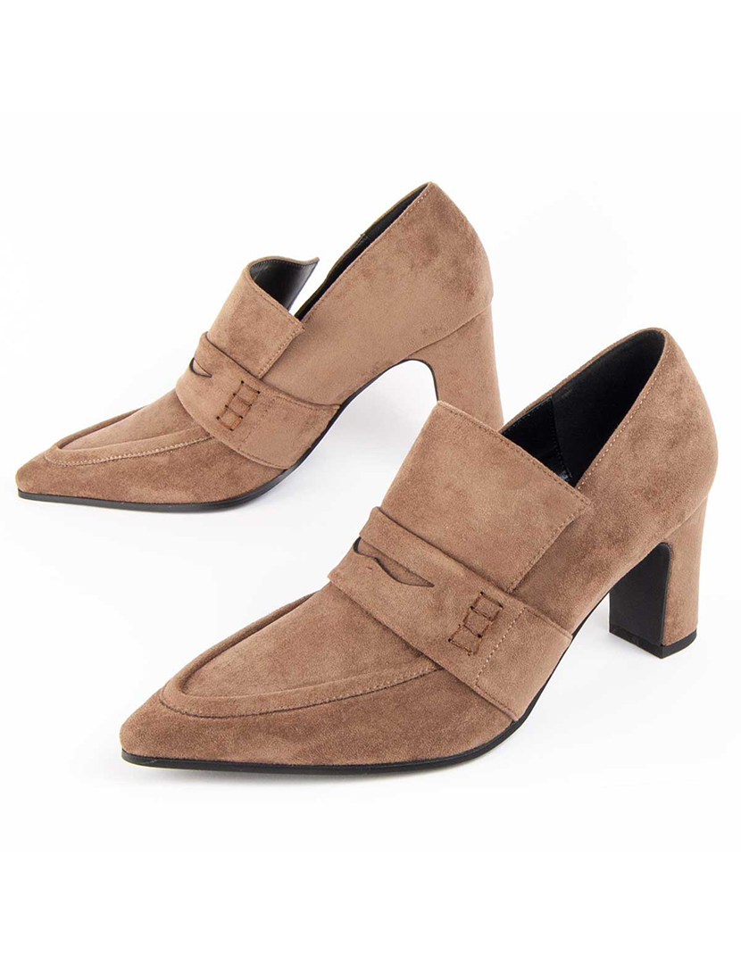 Sapatos de Salto Senhora Bege