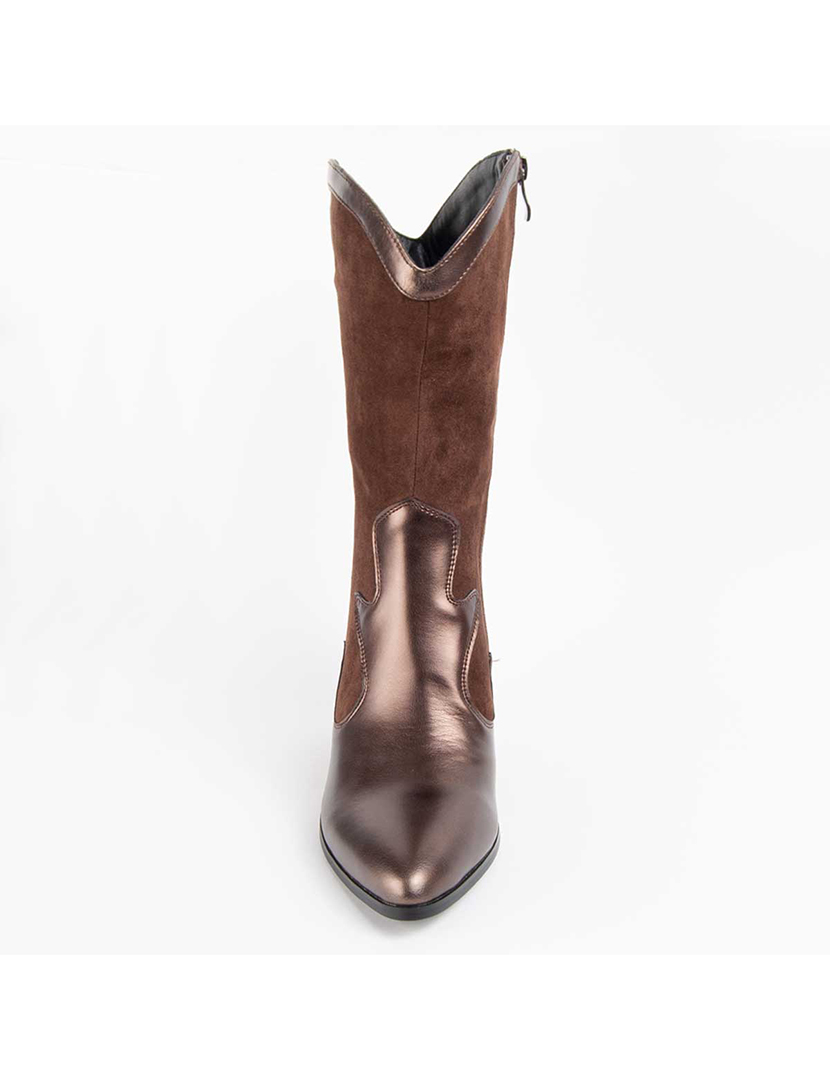 Botas de Salto Senhora Castanho