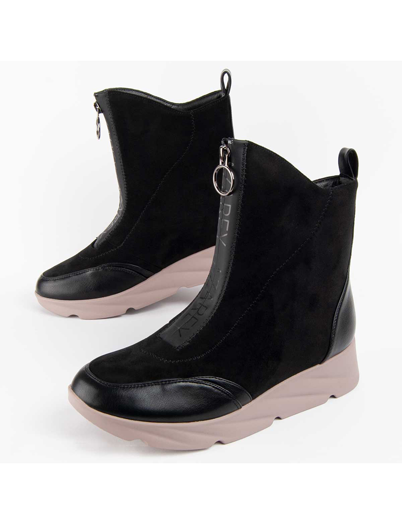 Botins de Cunha Senhora Preto