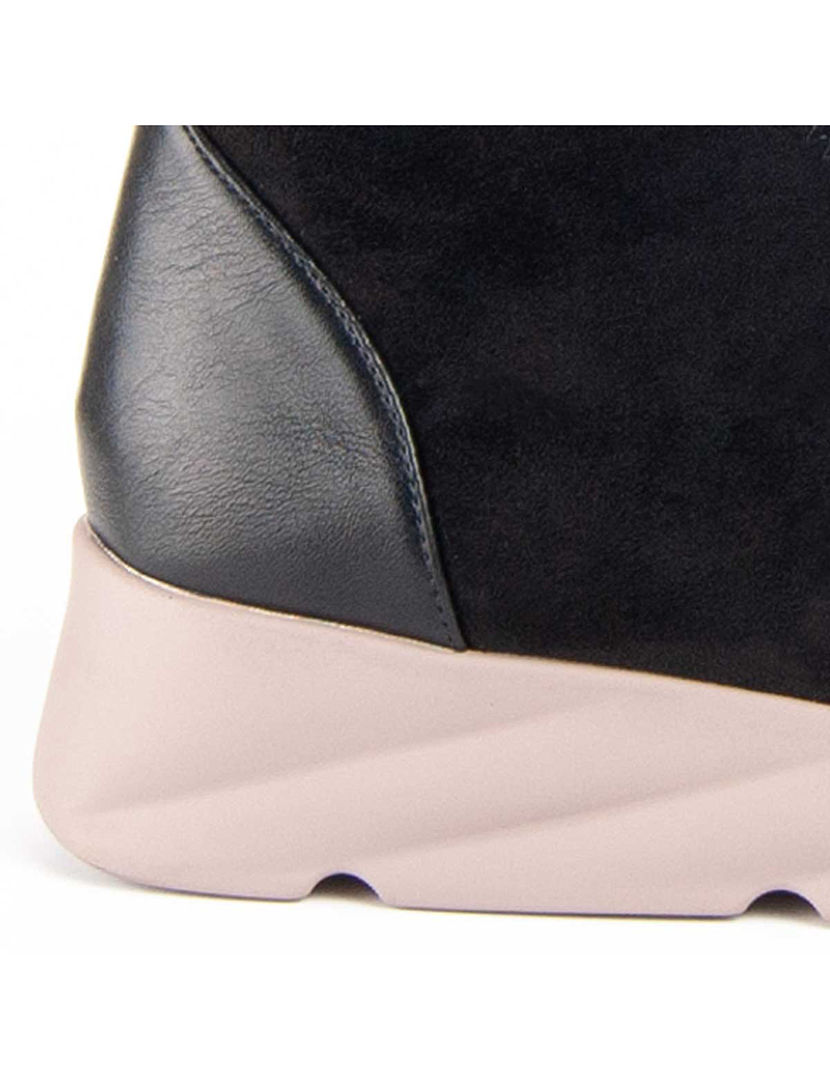 Botins de Cunha Senhora Preto