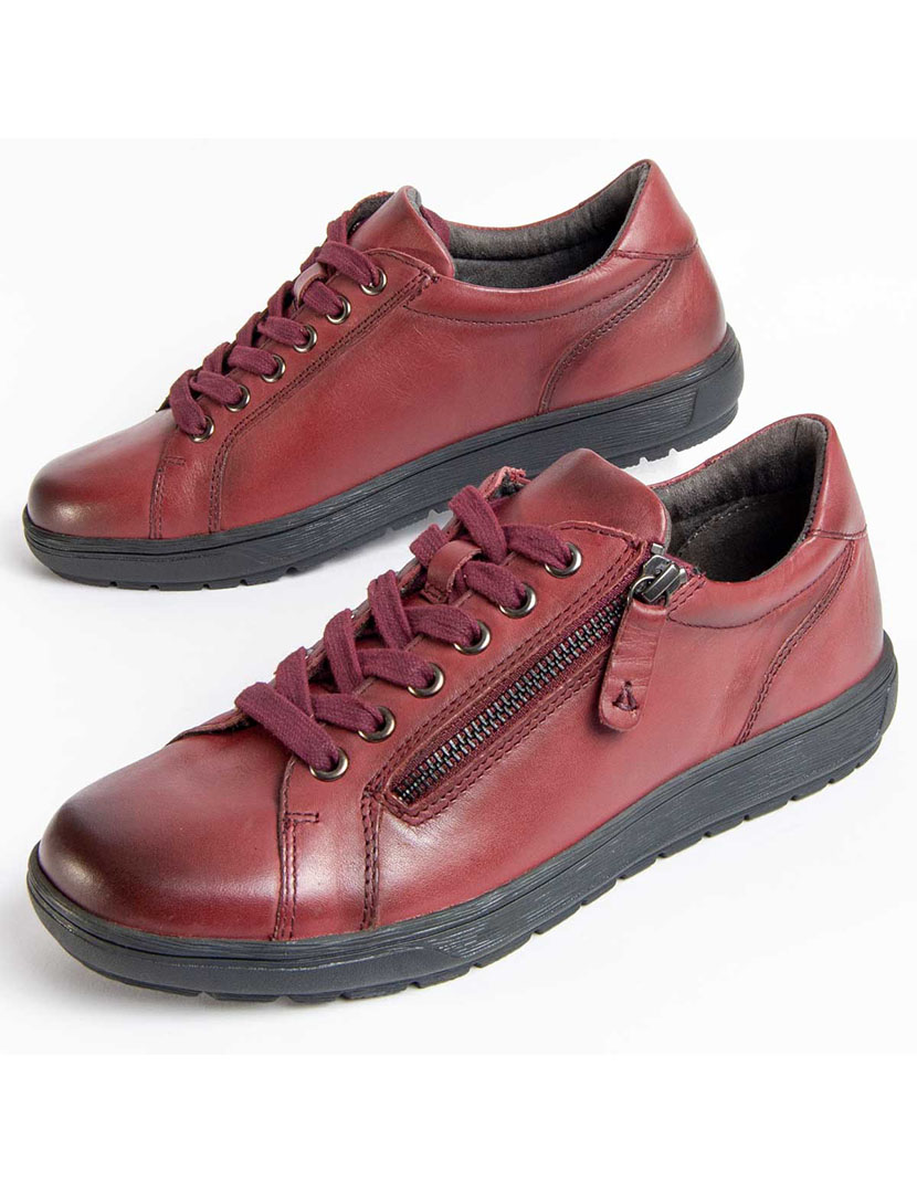 Sapatos Oxford Senhora Vermelho