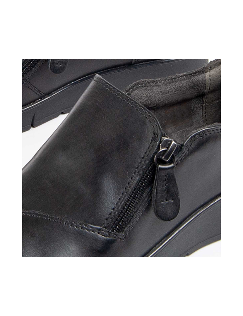 Mocassin Senhora Preto