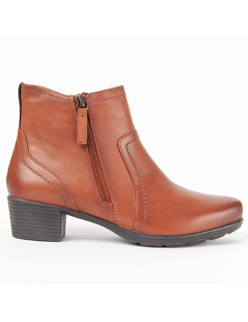 Botins com Salto Senhora Castanho