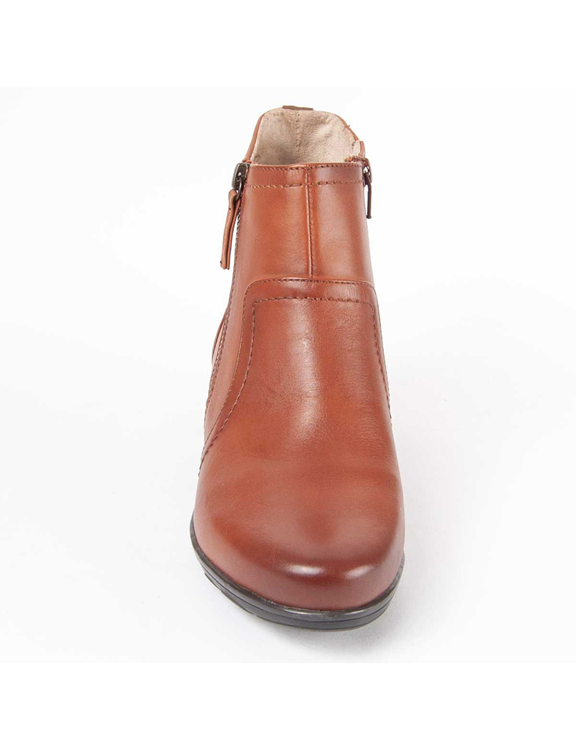 Botins com Salto Senhora Castanho