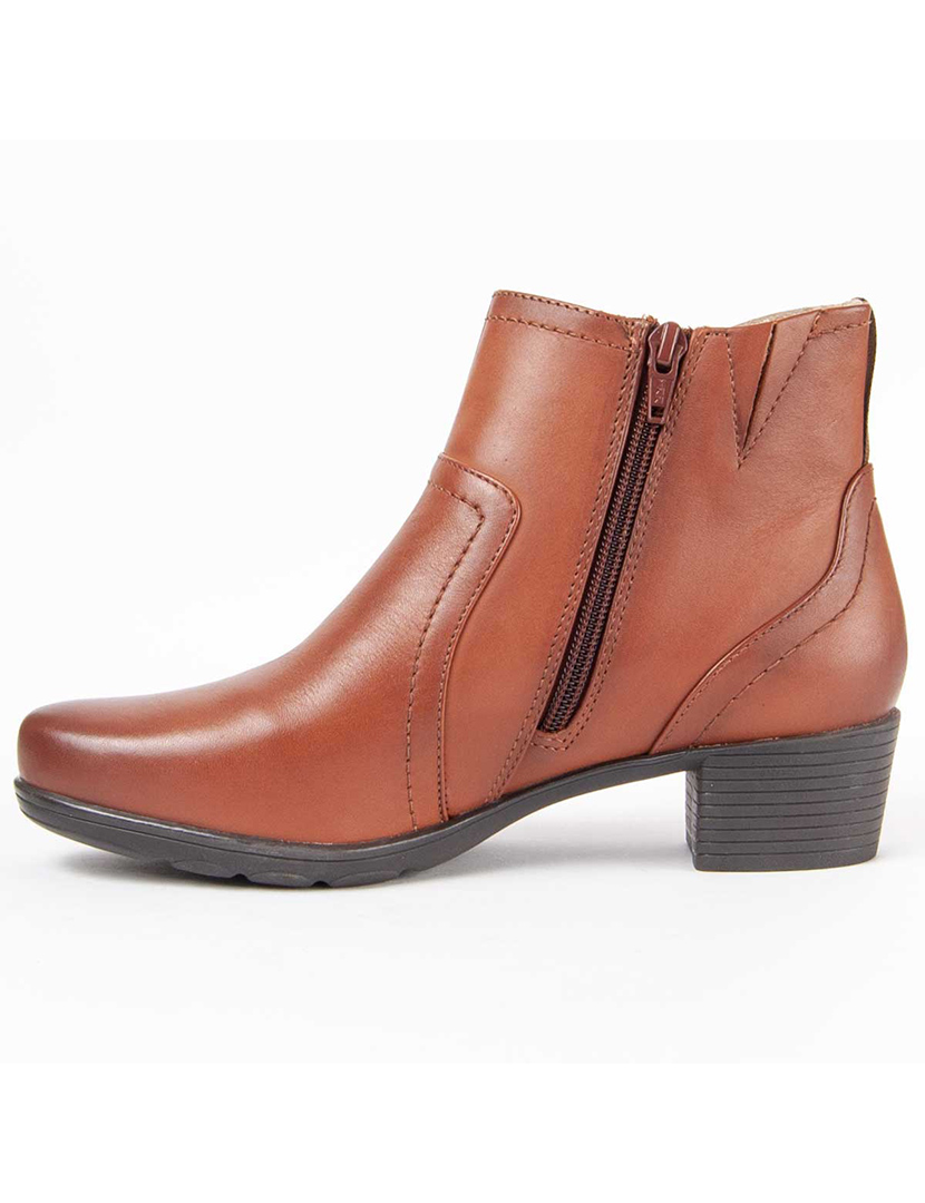 Botins com Salto Senhora Castanho