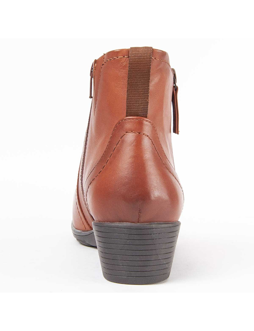 Botins com Salto Senhora Castanho