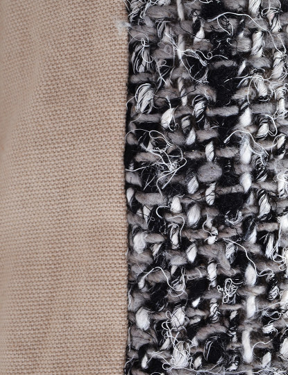 Capa de Almofada Entrelaçado Black Sparrow