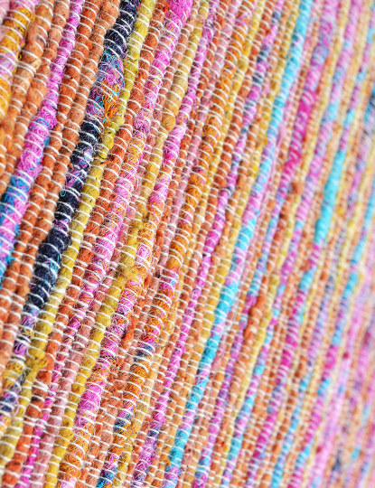 Capa de Almofada Riscas Hippie Chic