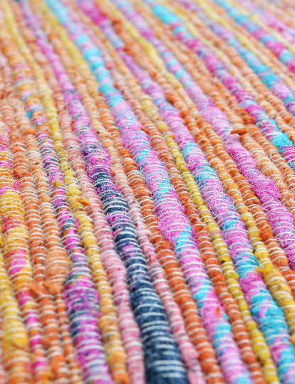 Capa de Almofada Riscas Hippie Chic