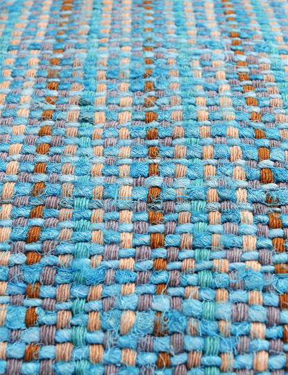 Capa de Almofada Entrelaçado Aqua
