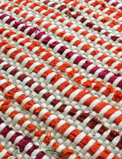 Capa de Almofada Entrelaçado Orange Harmony