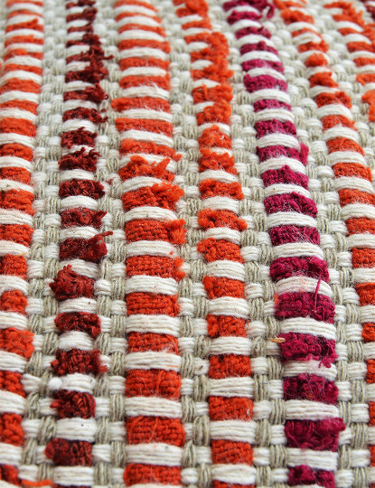 Capa de Almofada Entrelaçado Orange Harmony