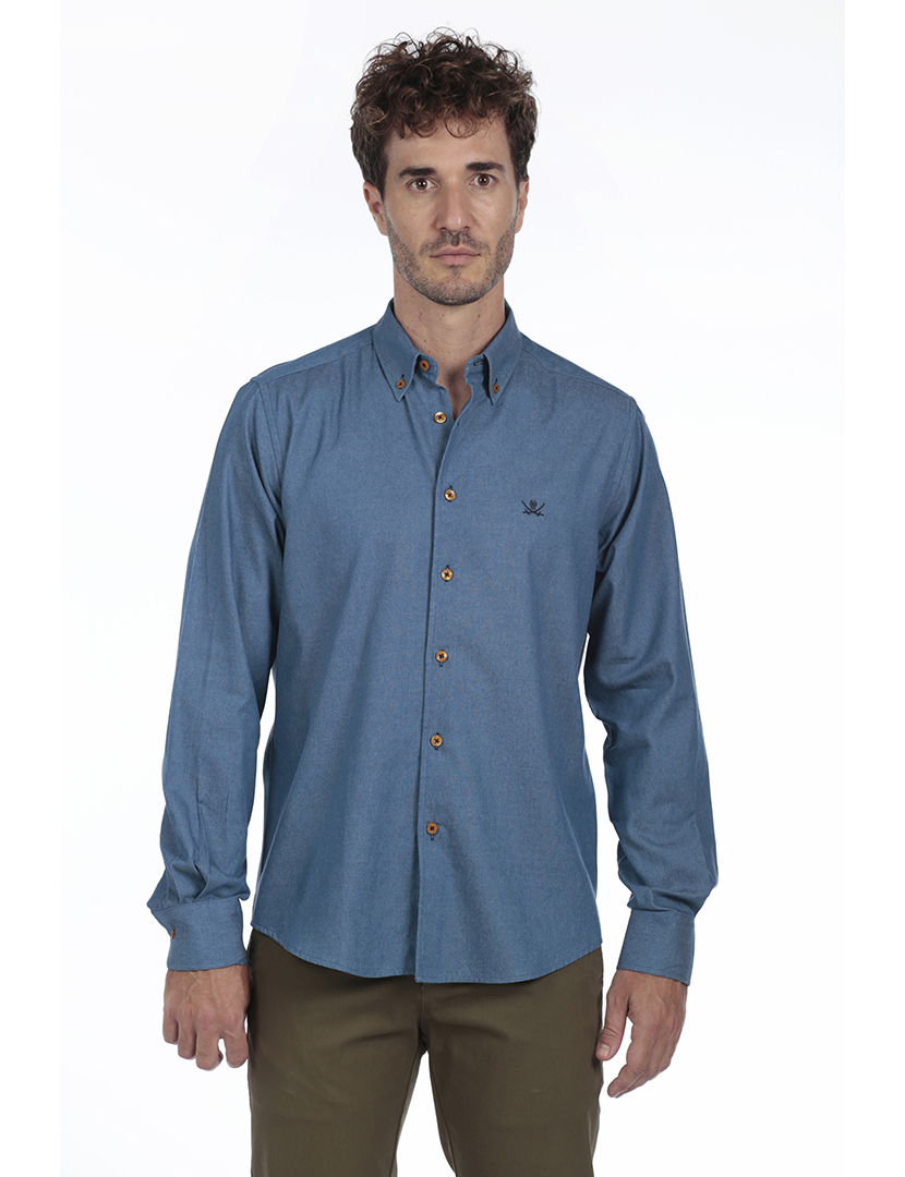 Camisa Homem Ganga Azul