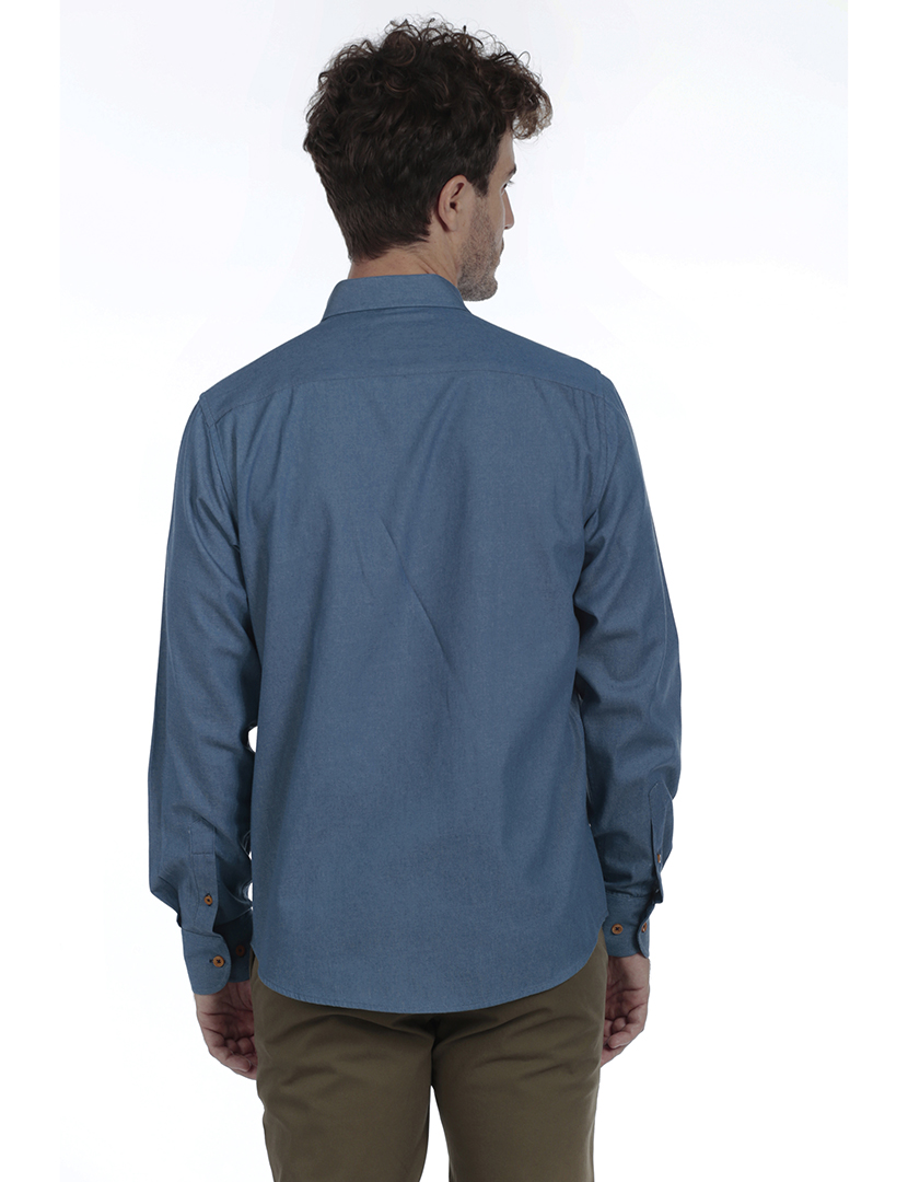 Camisa Homem Ganga Azul