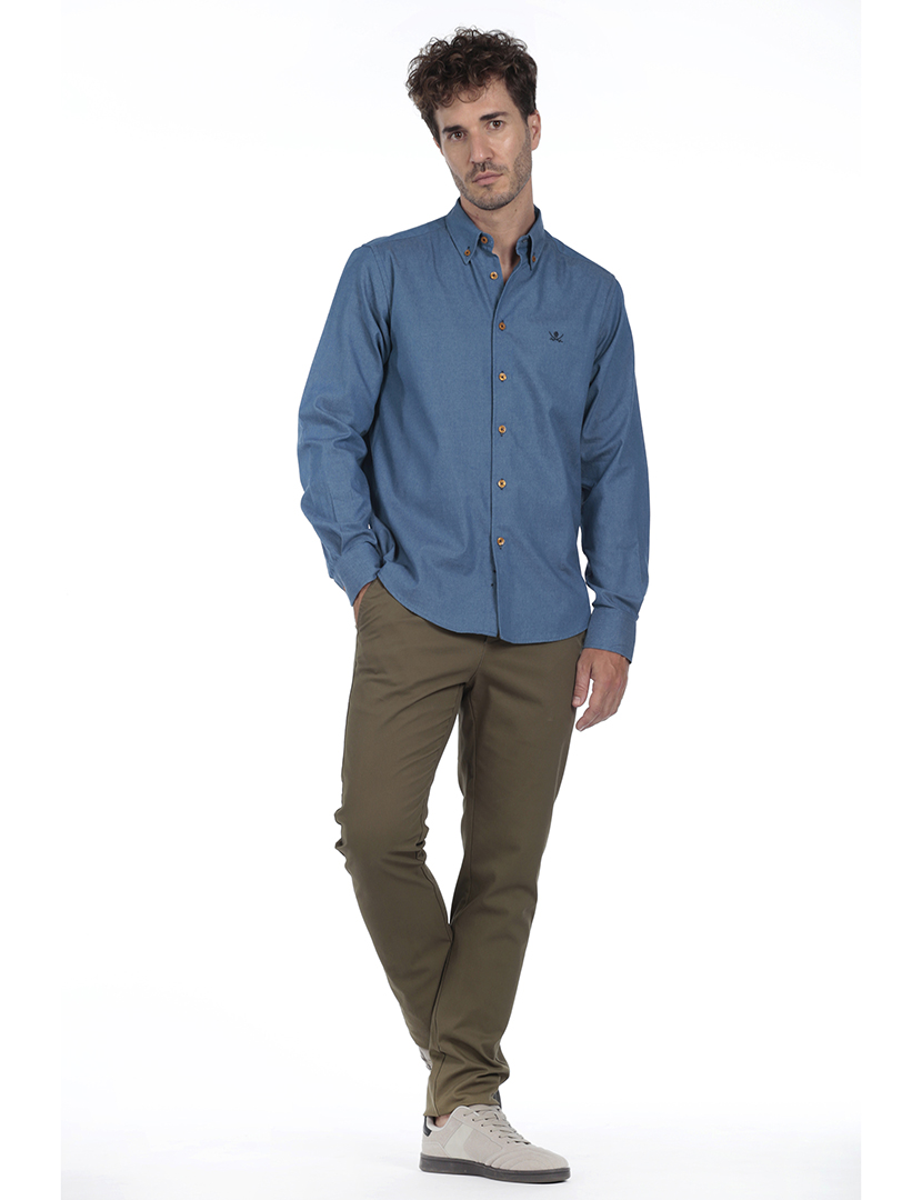 Camisa Homem Ganga Azul