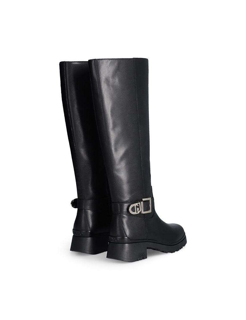 Botas Cano Alto Senhora Preto