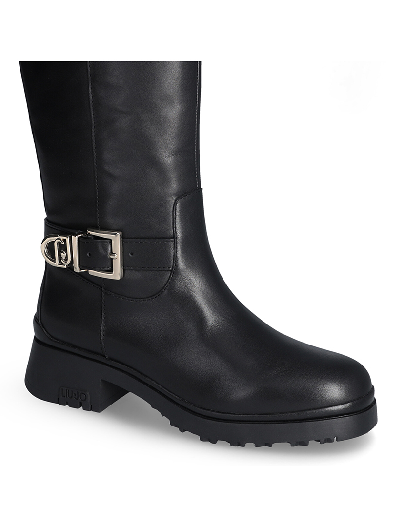 Botas Cano Alto Senhora Preto