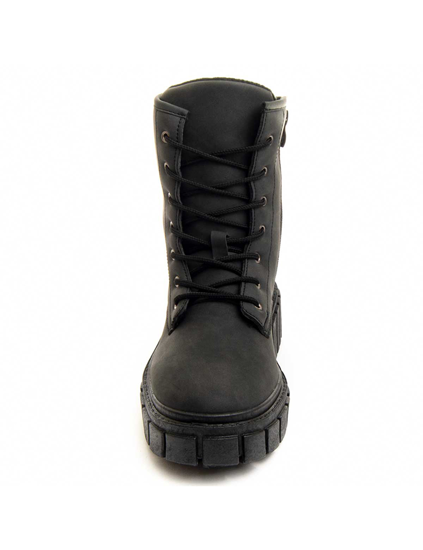 Botas com Plataforma Senhora Preto