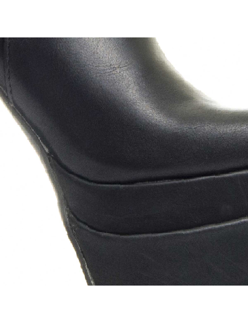 Botins com Salto Senhora Preto