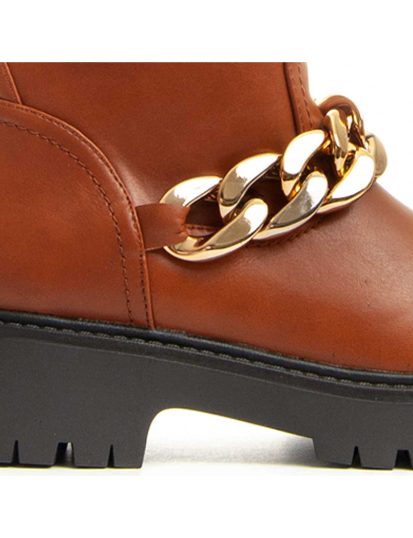 Botas com Plataforma Senhora Castanho