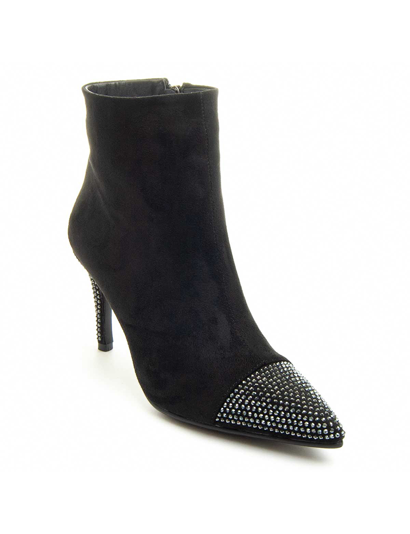 Botins com Salto Senhora Preto