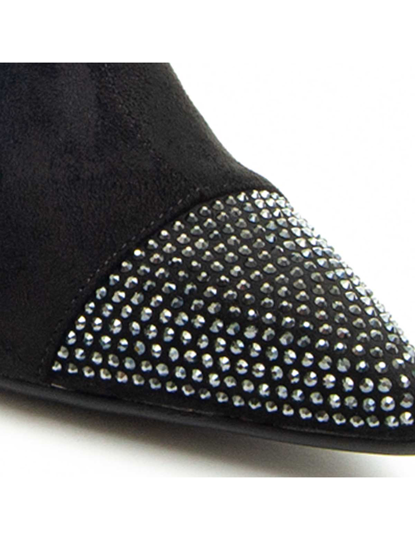 Botins com Salto Senhora Preto