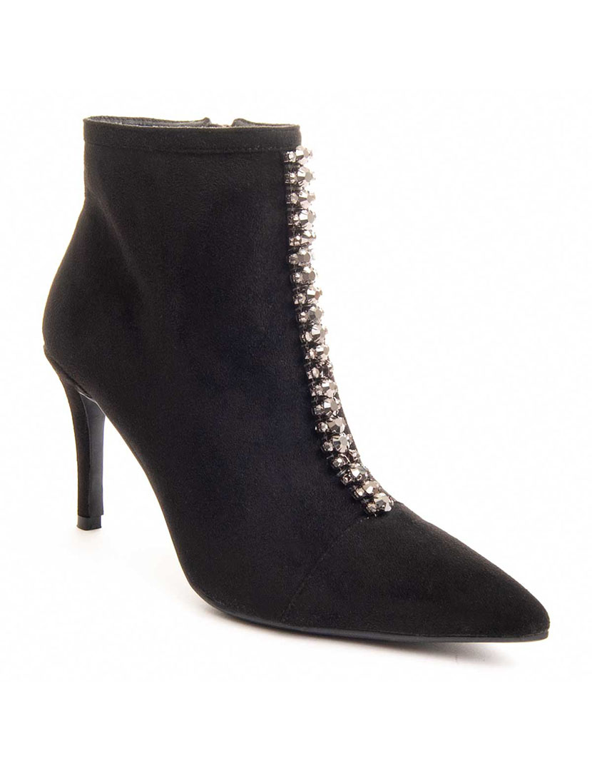 Botins com Salto Senhora Preto