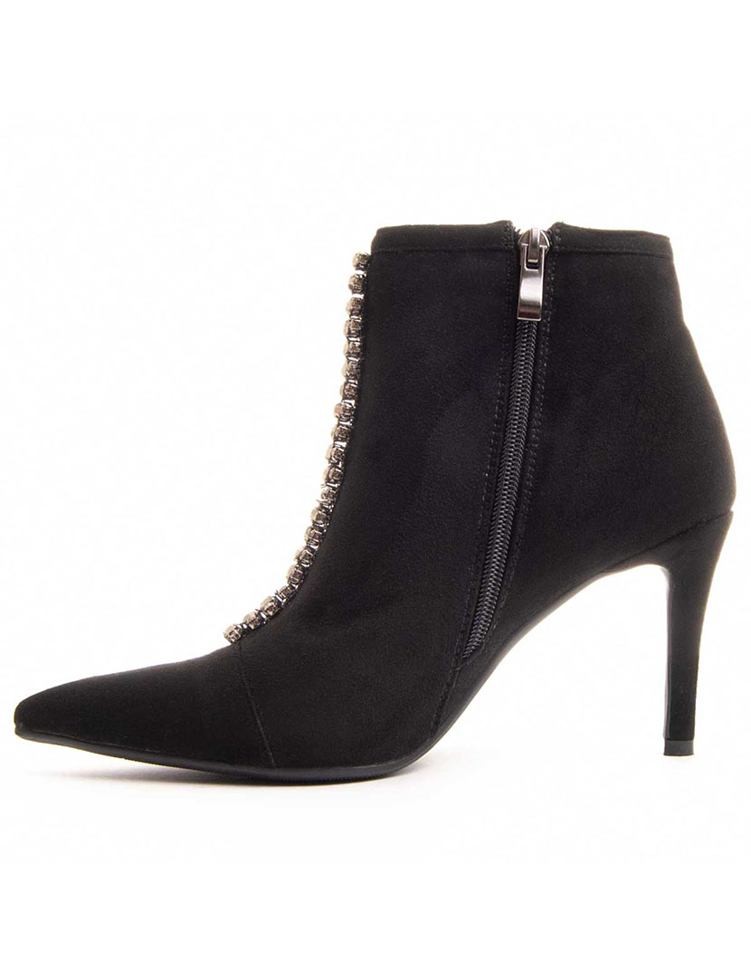 Botins com Salto Senhora Preto