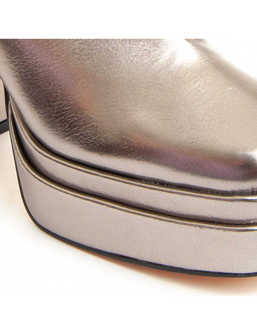 Botins com Salto Senhora Cinzento