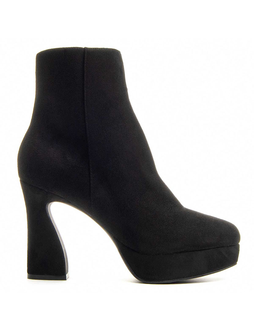 Botins com Salto Senhora Preto