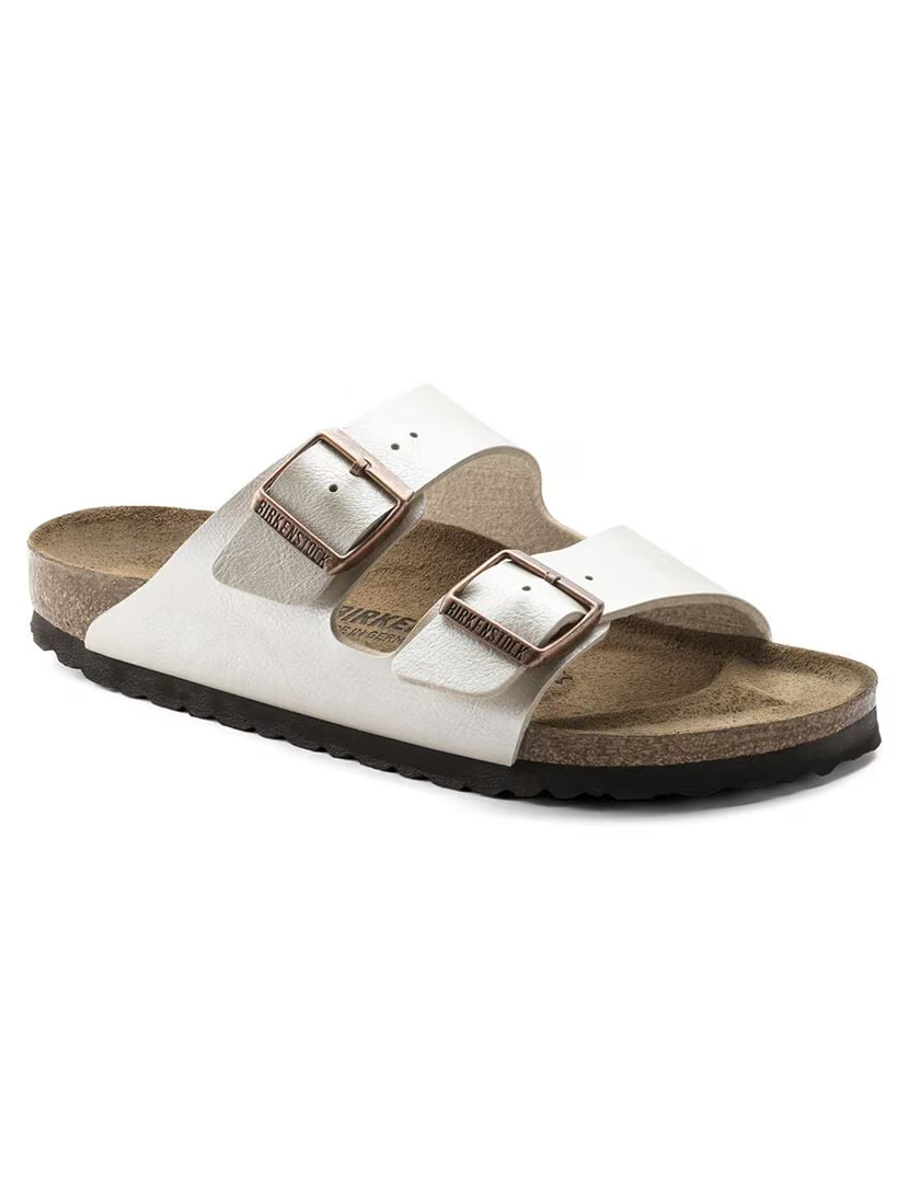 Sandálias Arizona Graceful Branco Pérola Normal