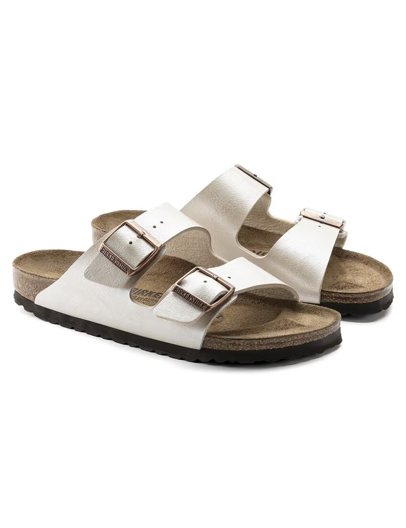 Sandálias Arizona Graceful Branco Pérola Normal