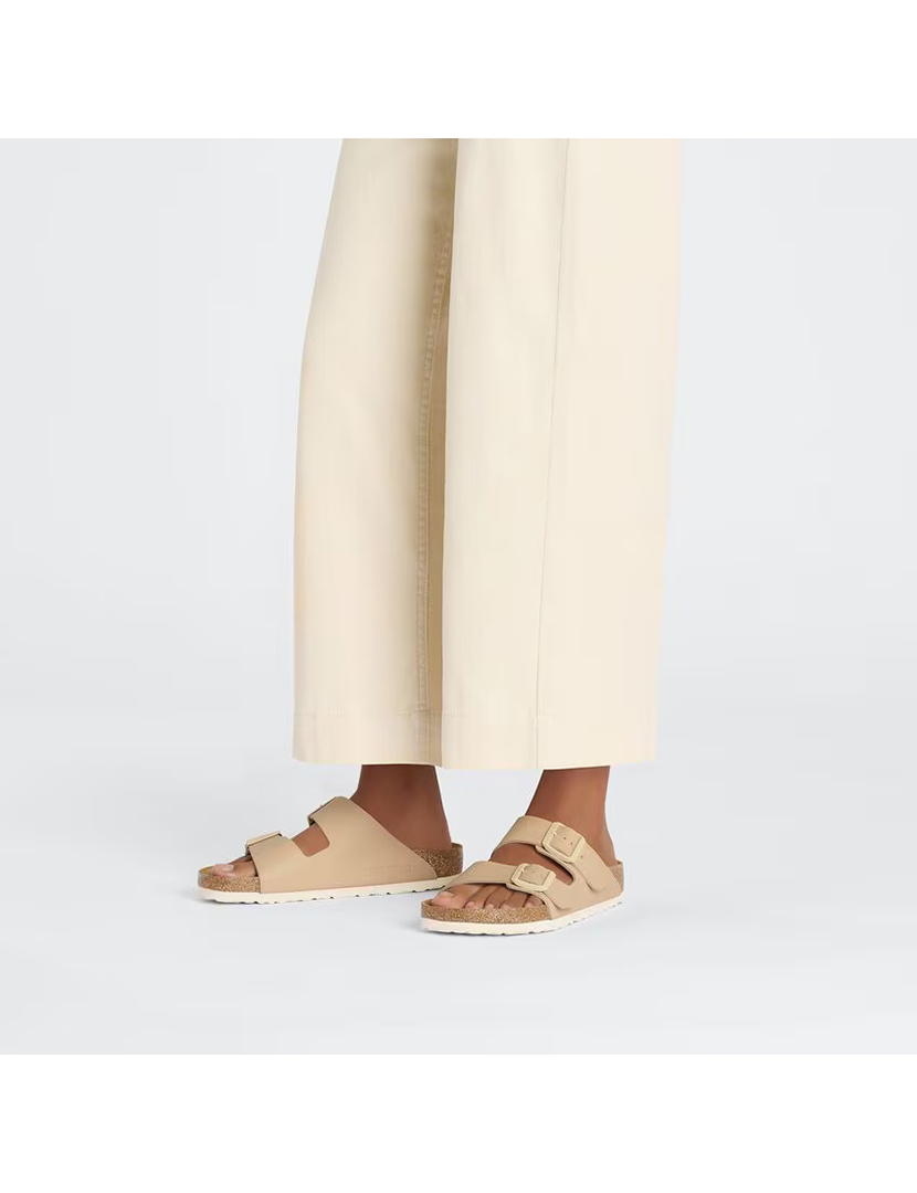 Sandálias Arizona Birko-Flor Bege Estreito