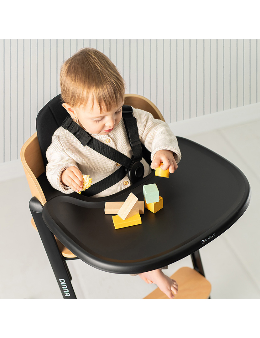 Cadeira Alta Dinna Evolucionária Preto