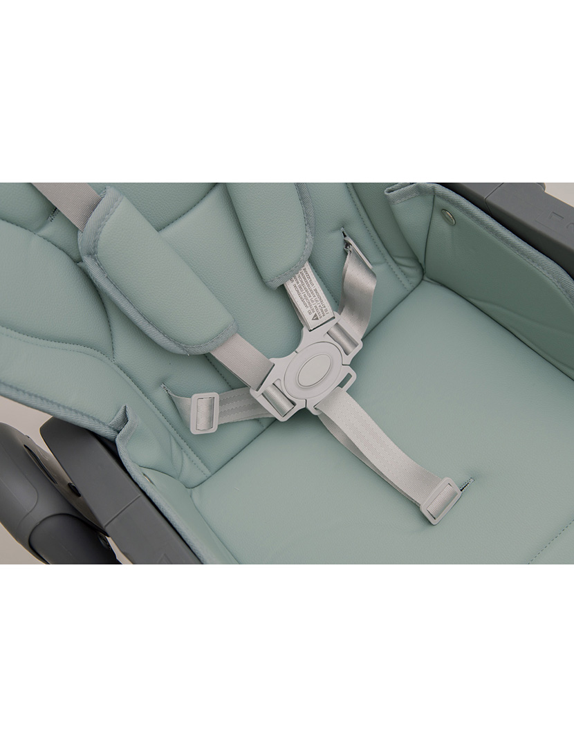 Cadeira Alta com Posições Azul