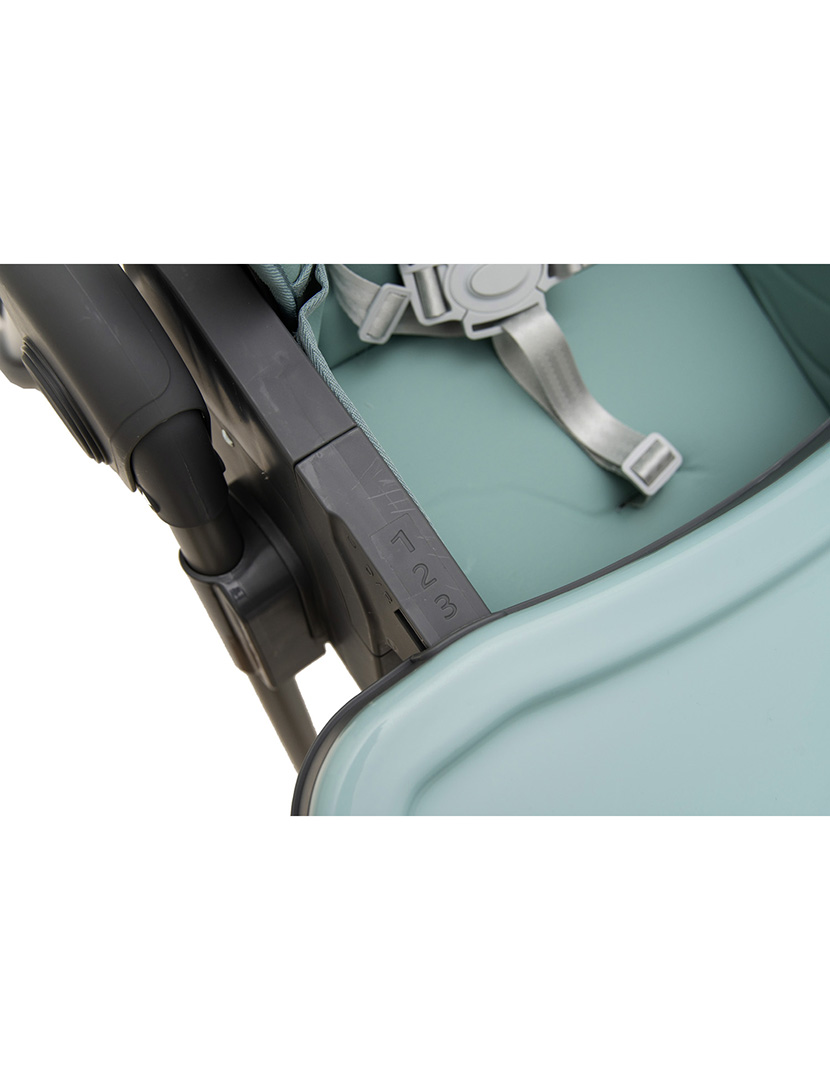 Cadeira Alta com Posições Azul