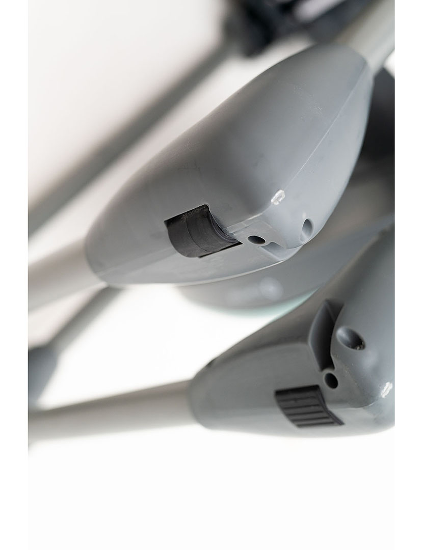 Cadeira Alta com Posições Cinzento