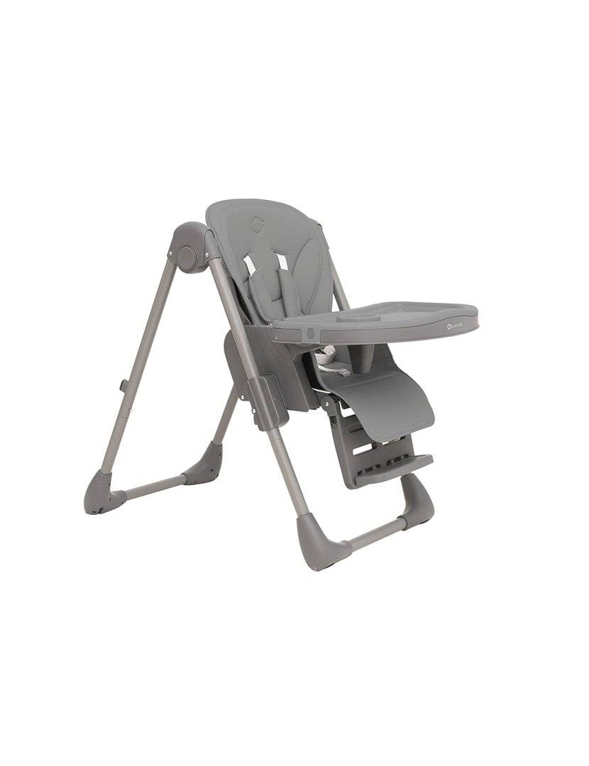 Cadeira Alta com Posições Cinzento